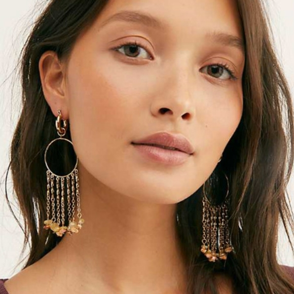 Beautiful REAL STONE EARRINGS - Picture 3 of 7